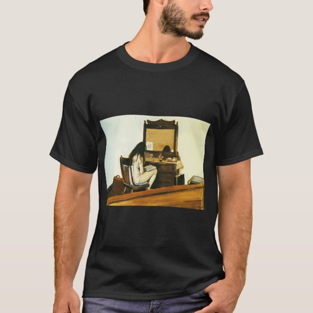 Camiseta Casa en el fuerte Edward Hopper (Anverso)