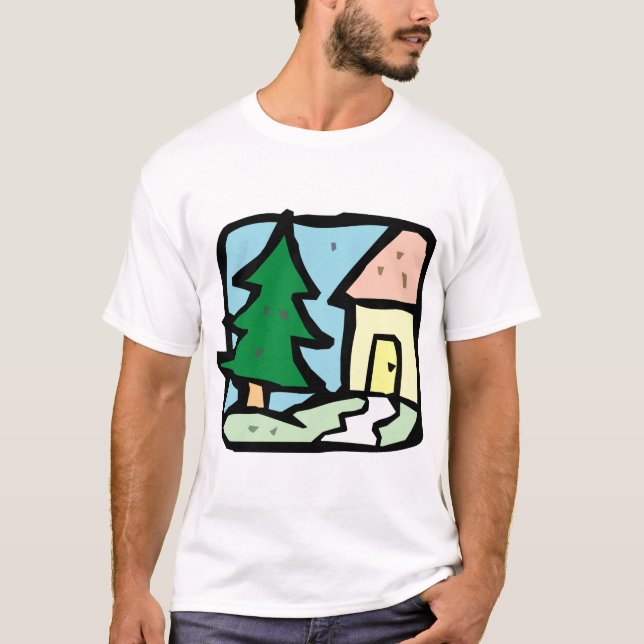 Camiseta Casa en el Jardín (Anverso)