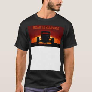 Camiseta casa en garaje