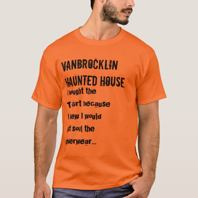 Camiseta Casa encantada 2,0 de VanBrocklin (Anverso)