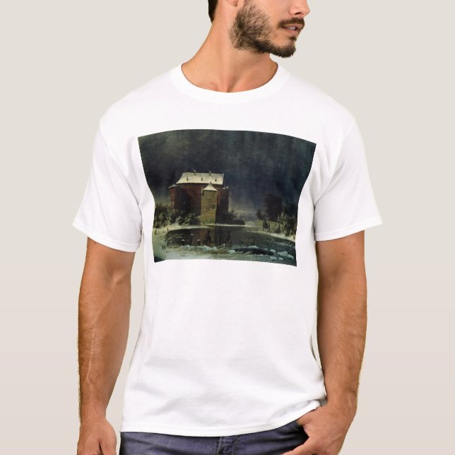 Camiseta Casa encantada en la nieve, 1848 (Anverso)