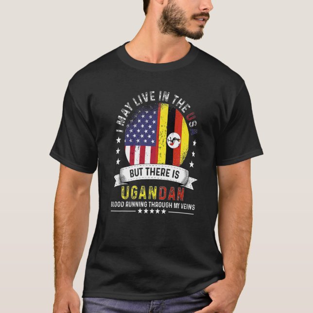 Camiseta Casa estadounidense en Uganda, Patriota Estadounid (Anverso)