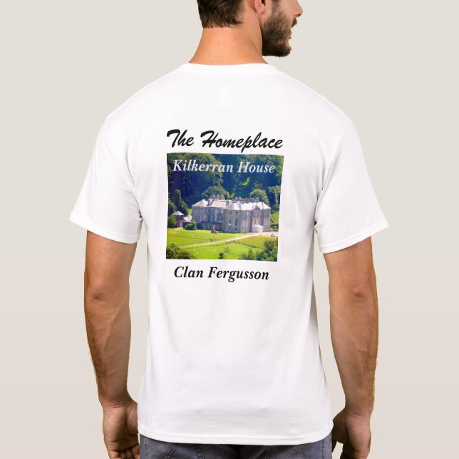 Camiseta Casa Kilkerran - Clan Fergusson (Reverso)
