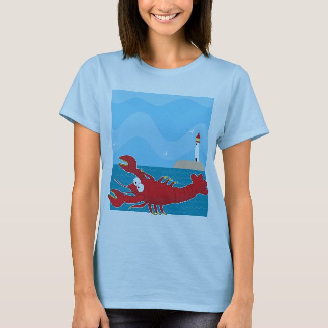 Camiseta Casa ligera de la langosta (Anverso)