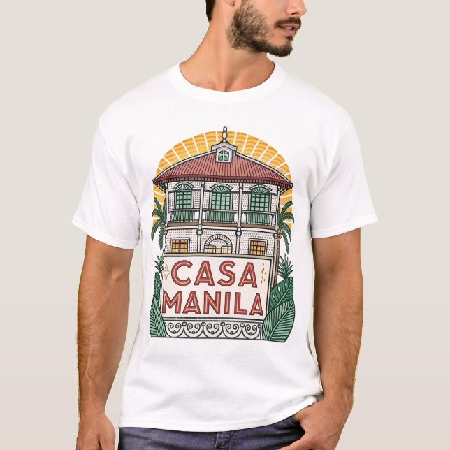 CAMISETA CASA MANILA (Anverso)