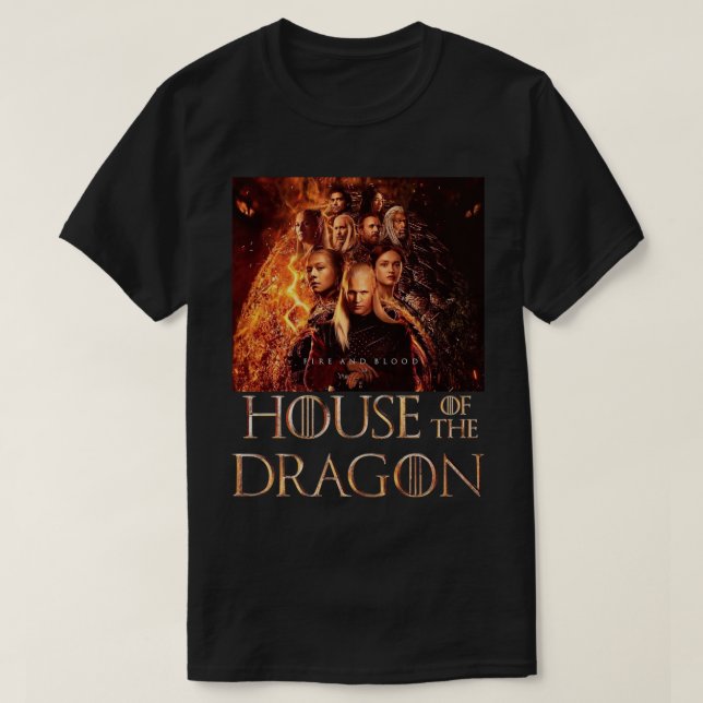 Camiseta Casa Original Del Dragón (Diseño del anverso)