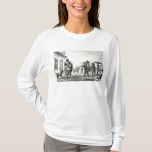 Camiseta Casa para el alquiler, el caballo y la cabra para