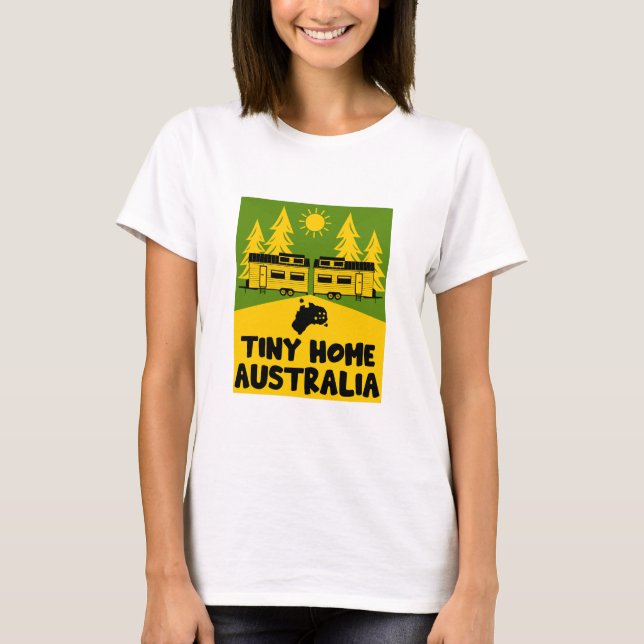 Camiseta Casa pequeña Australia (Anverso)