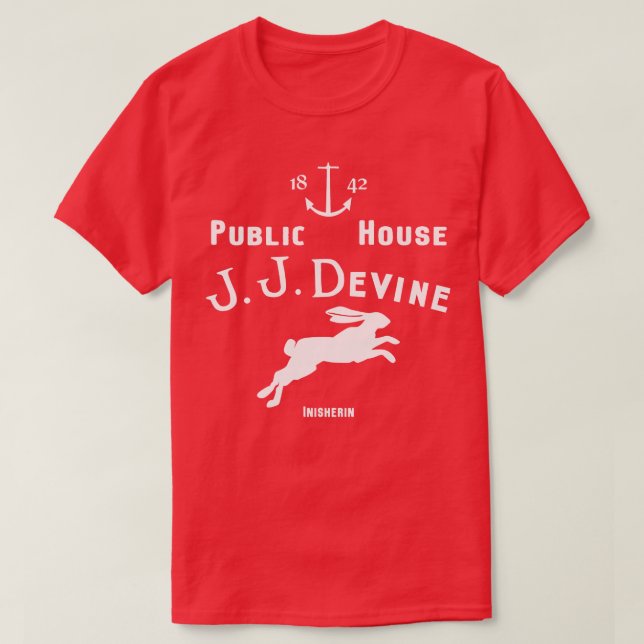 Camiseta Casa pública JJ Devine (Diseño del anverso)