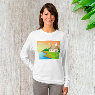 Camiseta Casa rural a orillas del lago