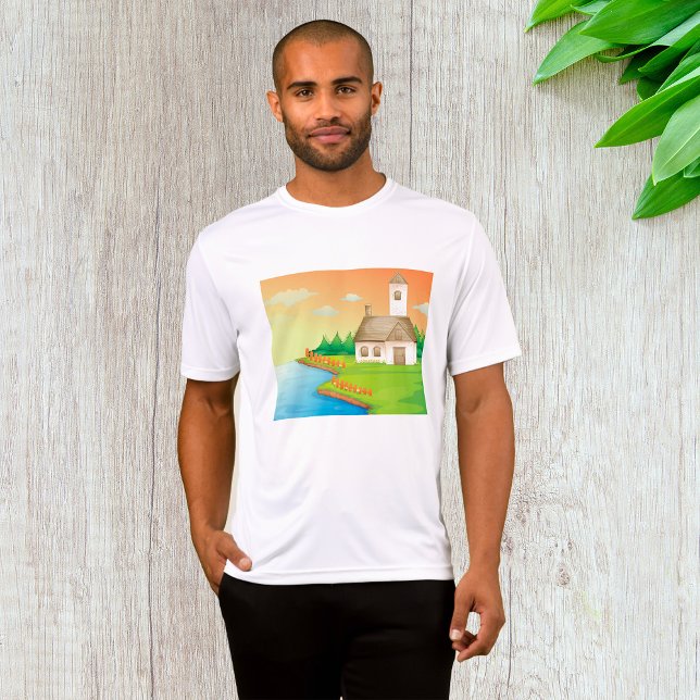 Camiseta Casa rural a orillas del lago (Subido por el creador)