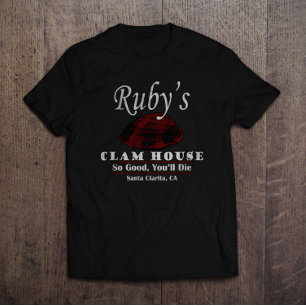 Camiseta Casa Santa Clarita de la almeja del rubí