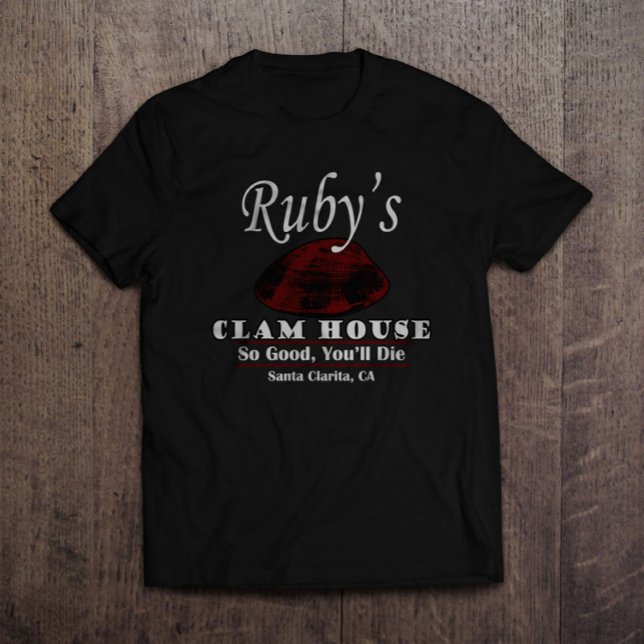 Camiseta Casa Santa Clarita de la almeja del rubí (Subido por el creador)