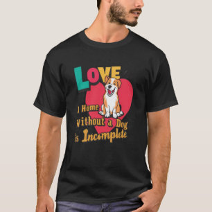 Camiseta Casa sin perro incompleta