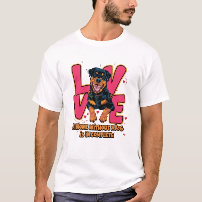 Camiseta Casa sin perro incompleta (Anverso)