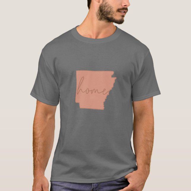 Camiseta Casa sobredimensionada de Arkansas (Anverso)