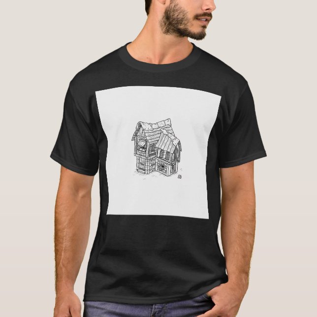 Camiseta Casa solitaria (Anverso)