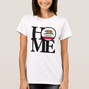 Camiseta CASA Soquel California Ladies White Tee