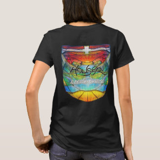 CAMISETA CASA - TEXTO OSCURO DE LA MUJER (TEXTO FRENTE, ESC