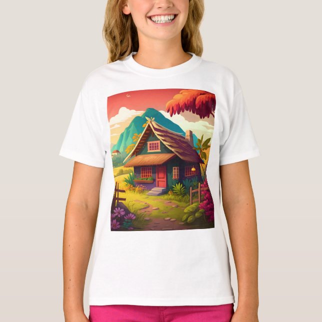 Camiseta Casa tradicional filipina-36543 (Anverso)