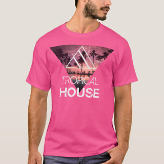 Camiseta Casa Tropical Festival Edm de Música Rave T Shirt