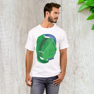 Camiseta Casa Verde Y Flechas
