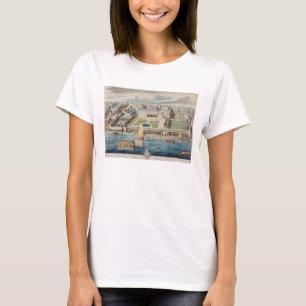 Camiseta Casa vieja de Somerset en el filamento, grabado
