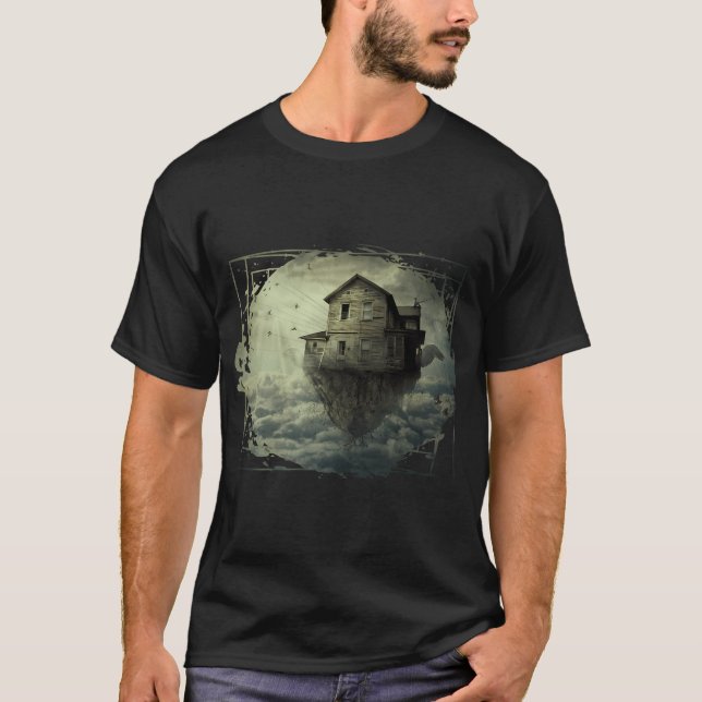 Camiseta Casa Voladora Surrealista (Anverso)