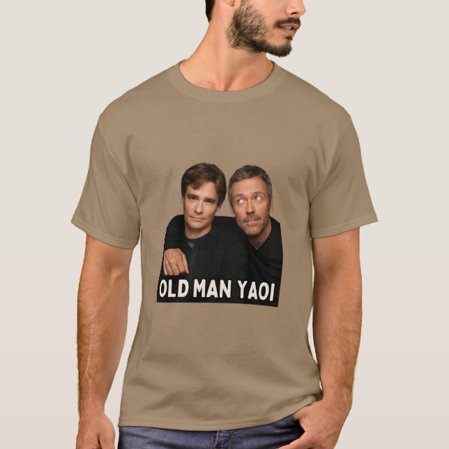 Camiseta casa wilson anciano yaoi retro (Anverso)
