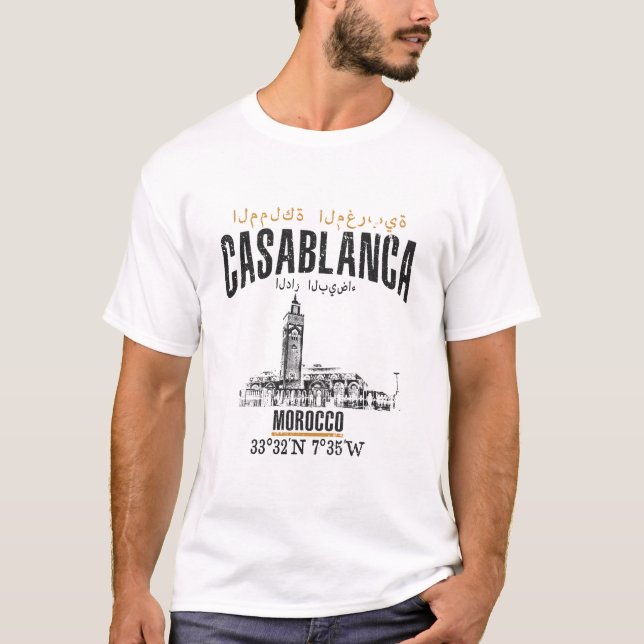 Camiseta Casablanca (Anverso)