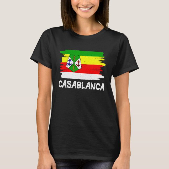Camiseta Casablanca Flag (Anverso)