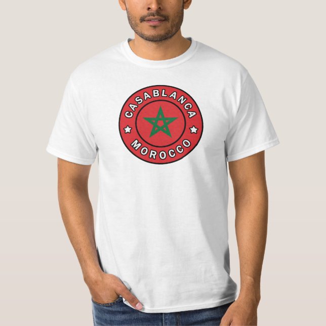 Camiseta Casablanca Marruecos (Anverso)