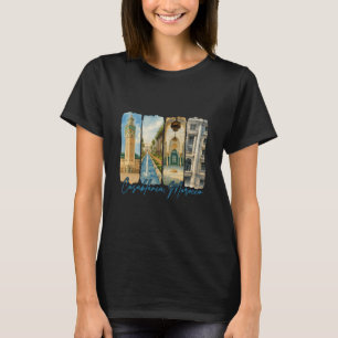 Camiseta Casablanca Marruecos Viajar Viaje Pincelada Souv