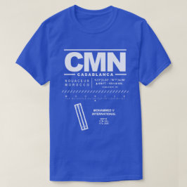 Camiseta Casablanca Mohammed V Intl Airport CMN T-Shirt