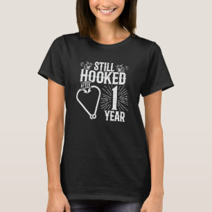 Camiseta Casado 1 año - Pareja de pescadores - Primer Boda