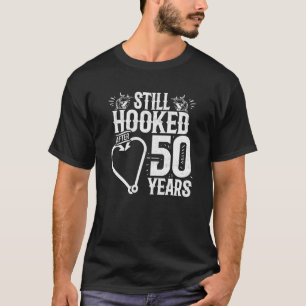 Camiseta Casado 50 años - Pareja de pescadores - 50° Boda A