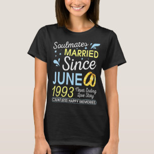 Camiseta Casado Desde Junio De 1993 Nunca Terminó 29 Años D