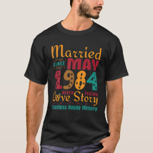Camiseta Casado Desde Mayo De 1984 Nunca Terminó El Recuent