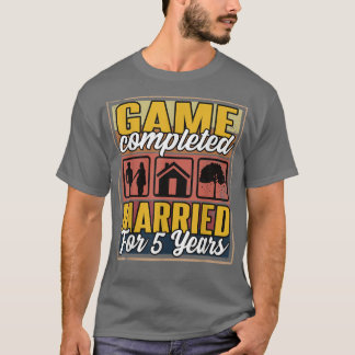 Camiseta Casado Durante 5 Años I 5º Boda
