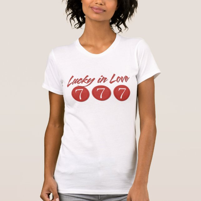 Camiseta ¿casado el 777? (Anverso)