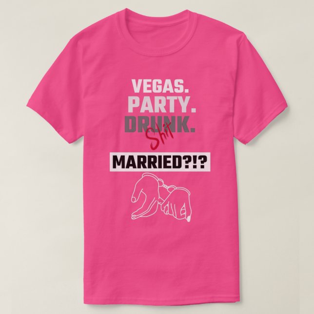 Camiseta Casado en Las Vegas (Diseño del anverso)
