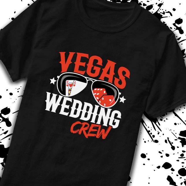 Camiseta Casado en Las Vegas - Partido de la Boda de Las Ve (Subido por el creador)