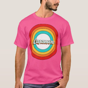 Camiseta Casanova Nombre Shirt Vintage Casanova Circle