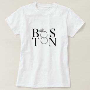 Camiseta Casarse En Boston