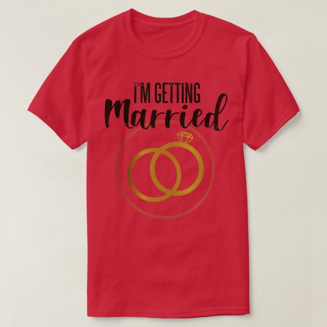 Camiseta Casarse pronto (Diseño del anverso)
