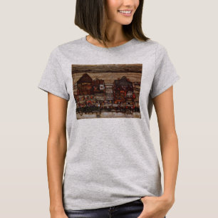 Camiseta Casas con lavandería de Egon Schiele