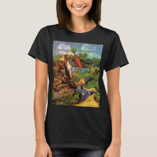 Camiseta Casas de Auvers, por Vincent van Gogh