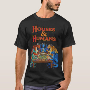 Camiseta Casas de juegos humanos divertida parodia de Rpg p