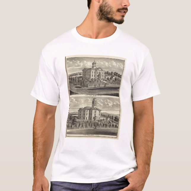 Camiseta Casas de la escuela, San Jose, California (Anverso)