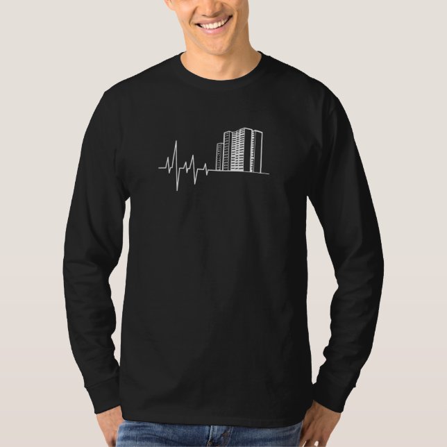 Camiseta Casas de latido de arquitecto (Anverso)